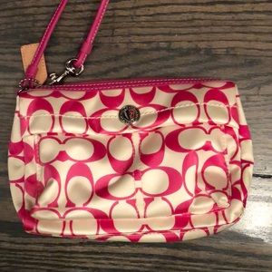 Coach wristlet